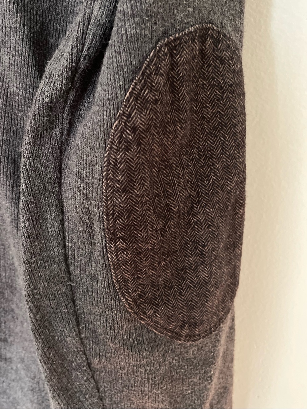 Banana Republic Men’s Blazer Sweater Cardigan - Charcoal - Picture 5 of 6
